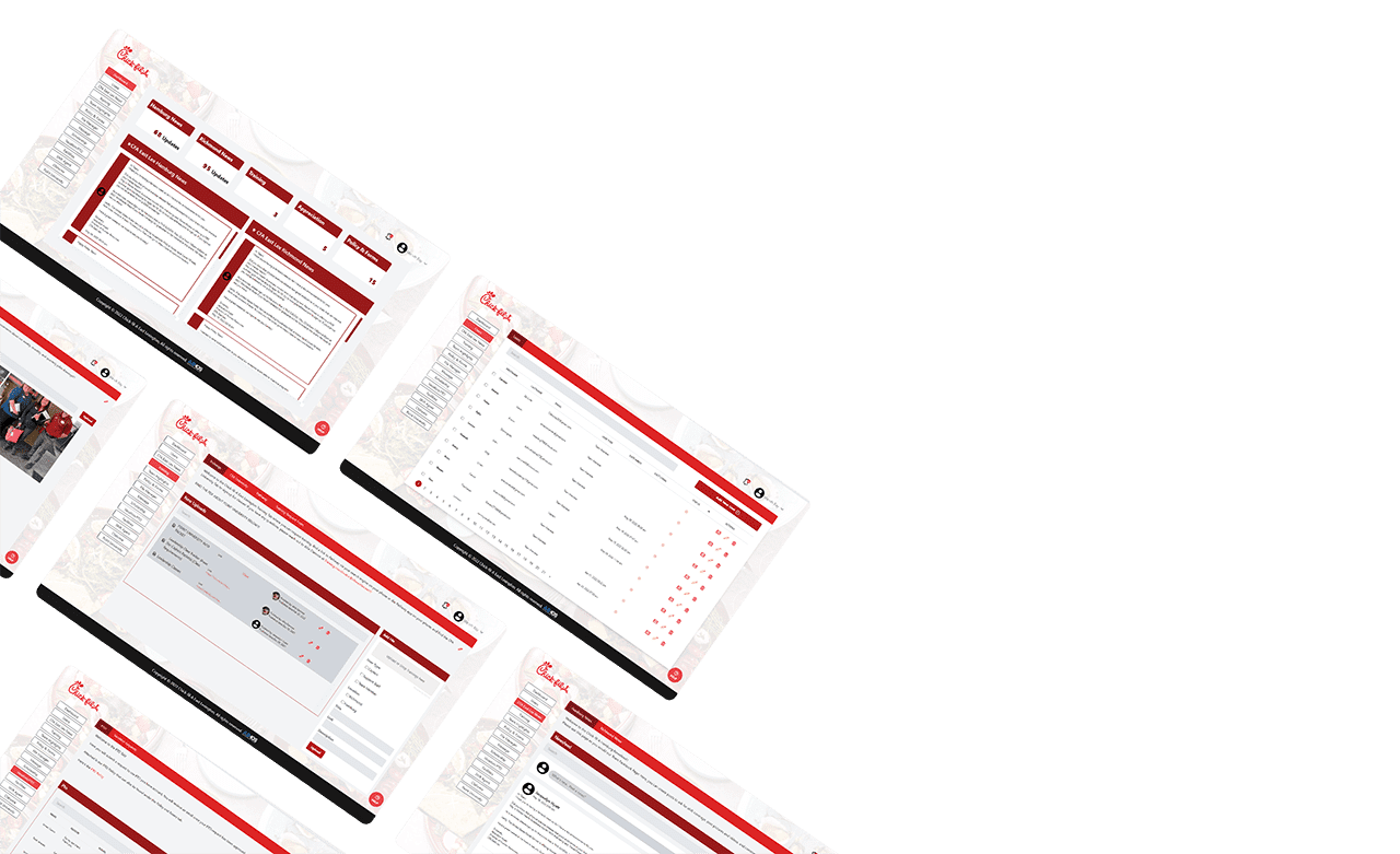 Chick-Fil-A Employee Dashboard by Ad-ios