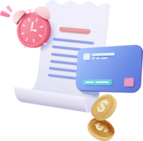 a-paper-document-with-a-clock-and-money-free-png - AD-IOS Web Development